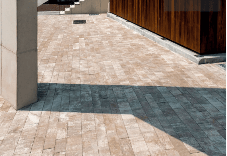 bau Paver line 시공사례