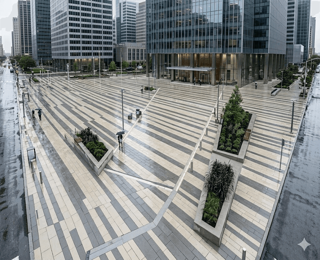 bau Paver line 시공사례