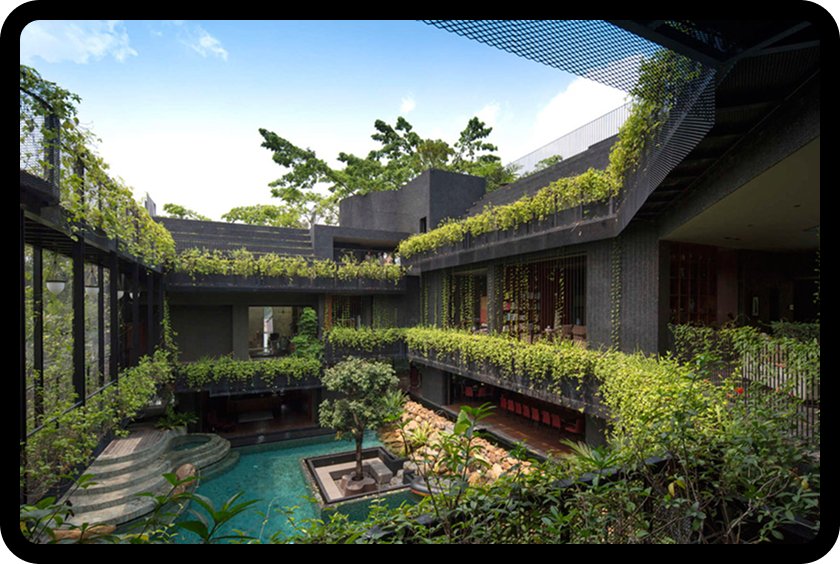 Cornwall Gardens House 외관 전경 (출처: Dezeen)